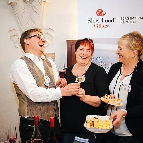 Slow Food Village Verleihung in Wernberg