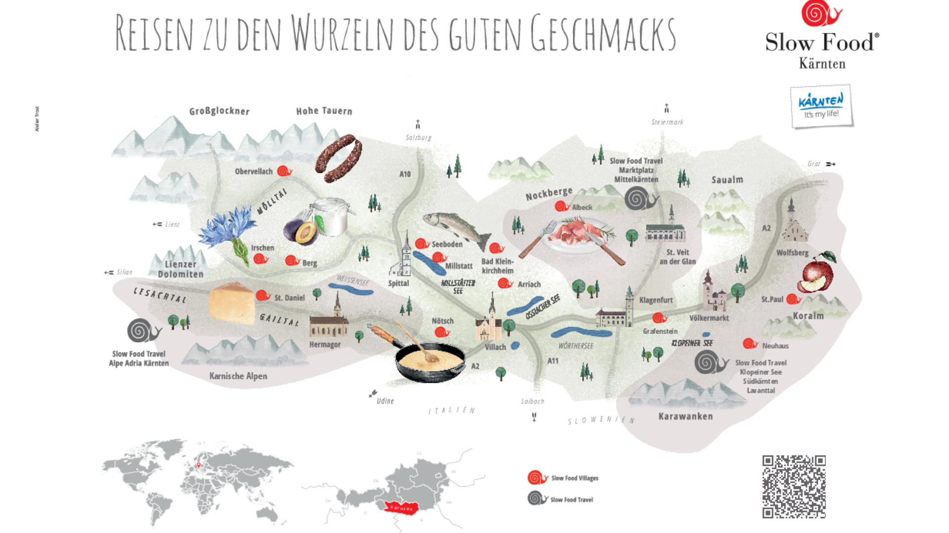 Slow Food Kärnten Karte 2025